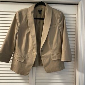 Ann Taylor size 10 Khaki blazer